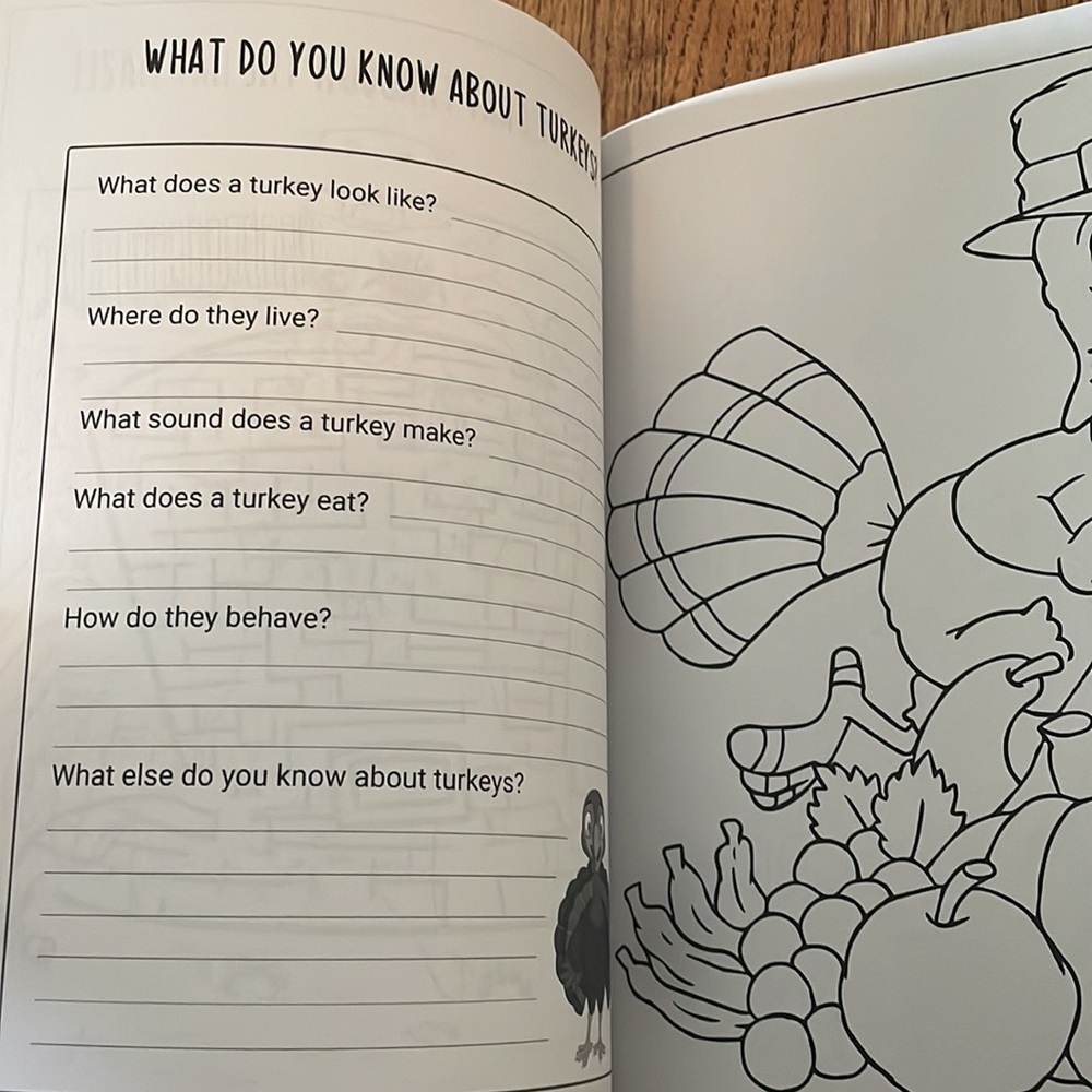 Thanksgiving Activity Books - Picture 6 of 11
